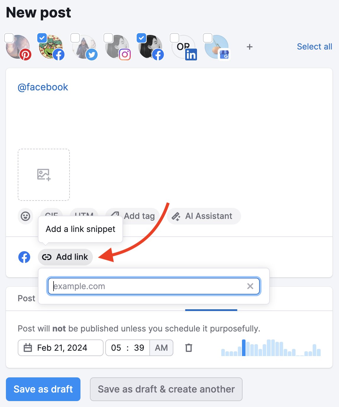 Social Media Poster bitly integration